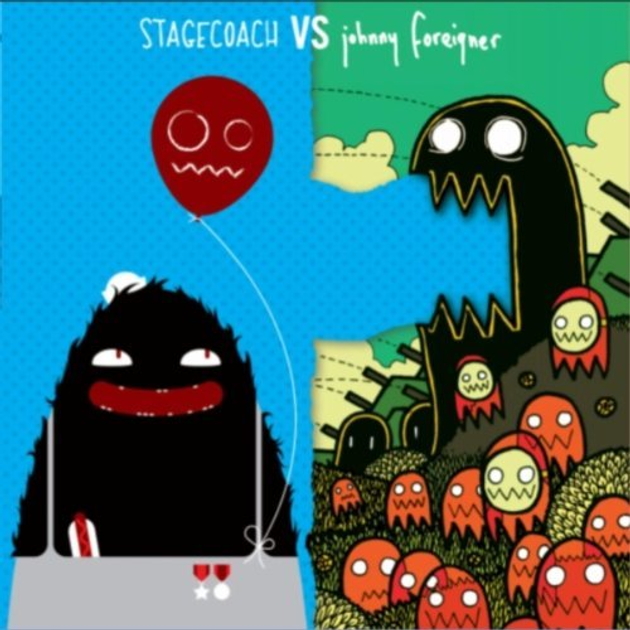 Johnny Foreigner / Stagecoach split