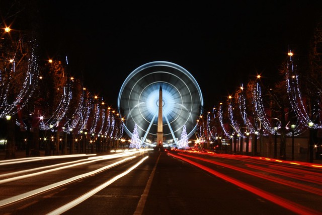 Big wheel of Concorde at Paris par Franck Vervial
