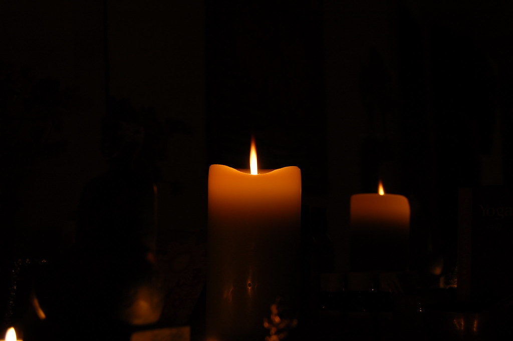 candle close up