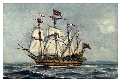 001-El Henri Gracia de Dios 1501-The Royal Navy (1907)- Norman L. Wilkinson