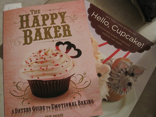 Two recipe books for baking