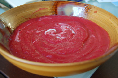 Pureed borscht
