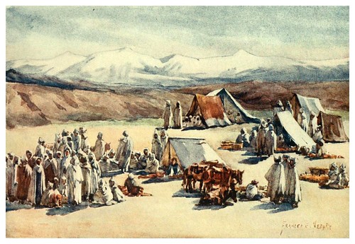 015-Dia de mercado en Timgad-Algeria and Tunis (1906)-Frances E. Nesbitt
