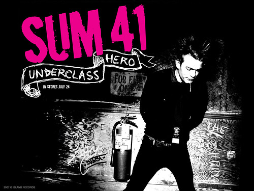 sum 41 wallpaper. Sum 41 - Underclass Hero