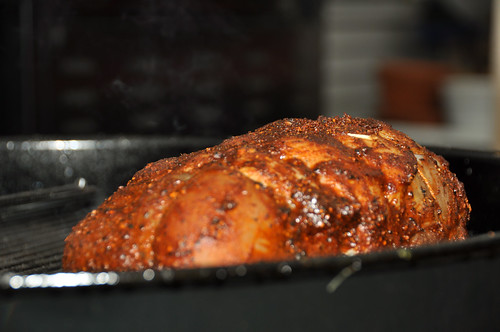Turkey Pastrami on the Grill