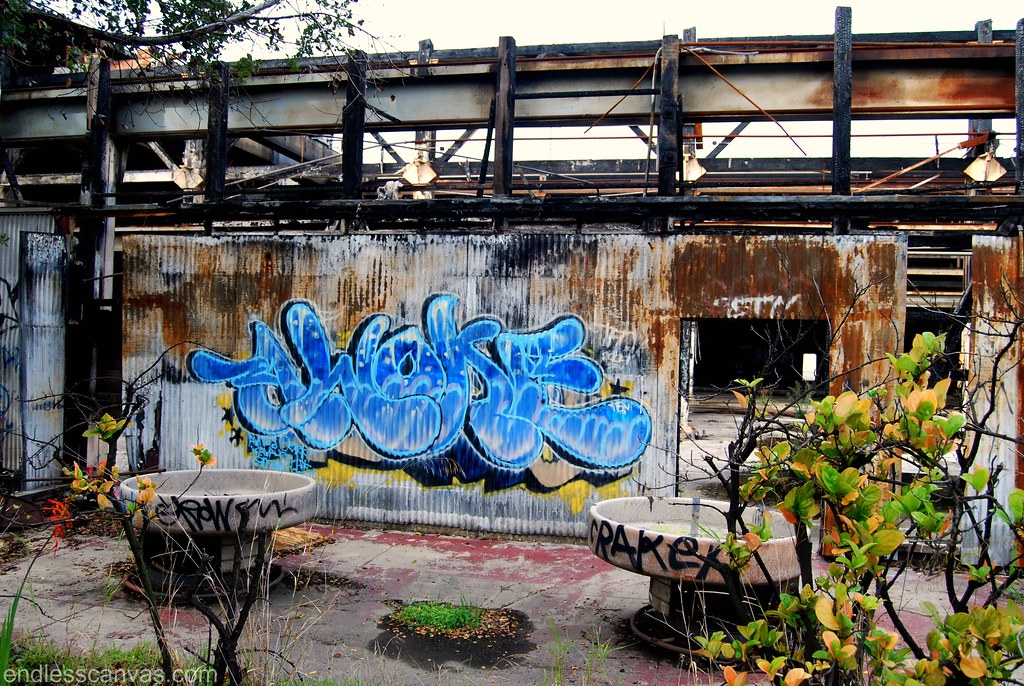 AWOKE Graffiti Piece Alameda, CA. 
