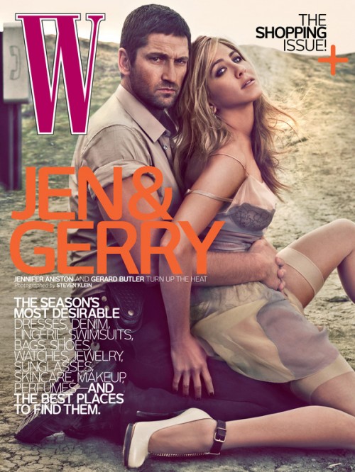 Gerard-Butler-Jennifer-Aniston-W-Magazine-April-2010-Cover-500x666