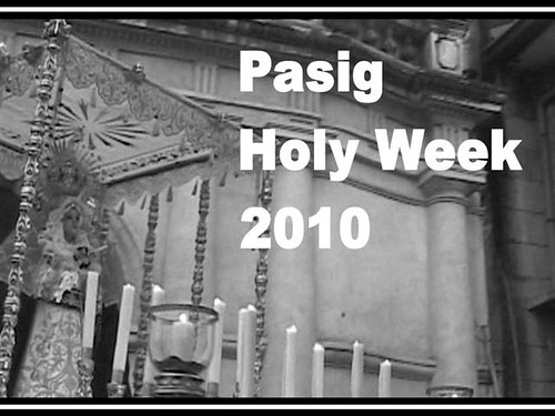 Pasig Banner Holy Week 2010