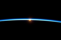 Sunset Over Earth