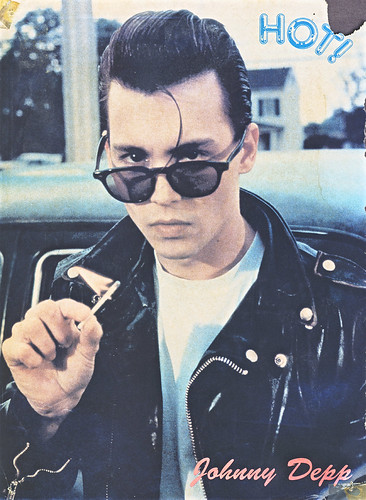 johnny depp cry baby pictures. Johnny Depp Cry-Baby Pin-Up