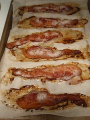 cooked bacon