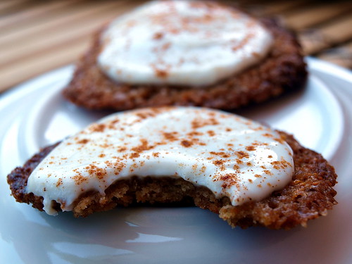 Carrot Cake Cookies mit Creamcheese Icing
