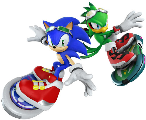 Sonic Free Riders - Key Art