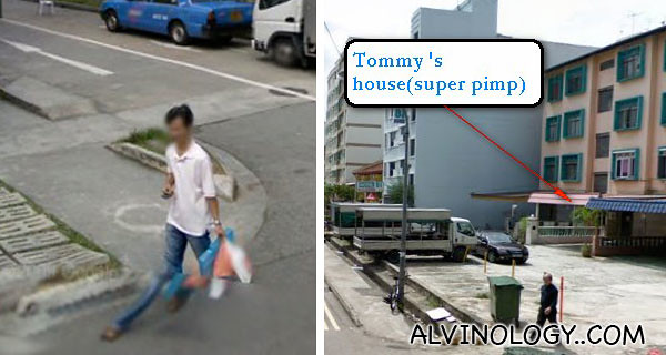 Exposed individuals, allegedly caught visiting prostitutes (pictures via Geylang Checker)