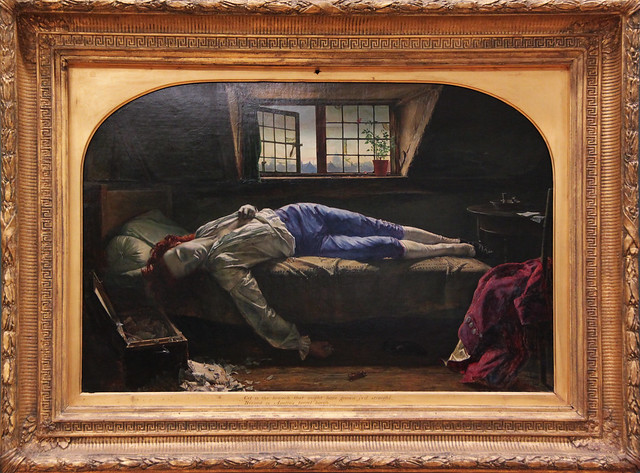 Chatterton, by Henry Wallis 1856