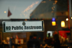 No Public Restroom