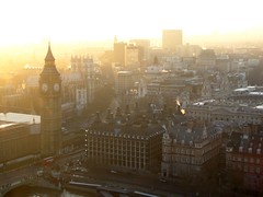 View from London Eye - Hazy 2