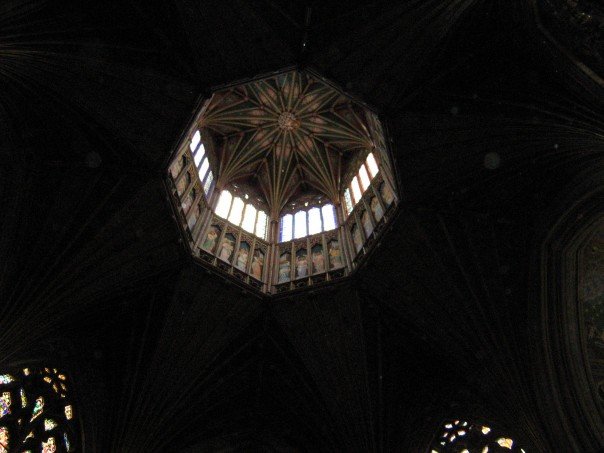 Ely cathedral from the floor