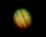 Jupiter 
Sep 3 1999 06:23:00 AM EDT
1/50 sec exposure, C2000 set at maximum focal length