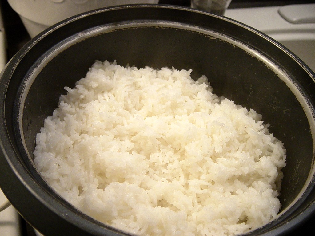 Rice in the Rice Cooker