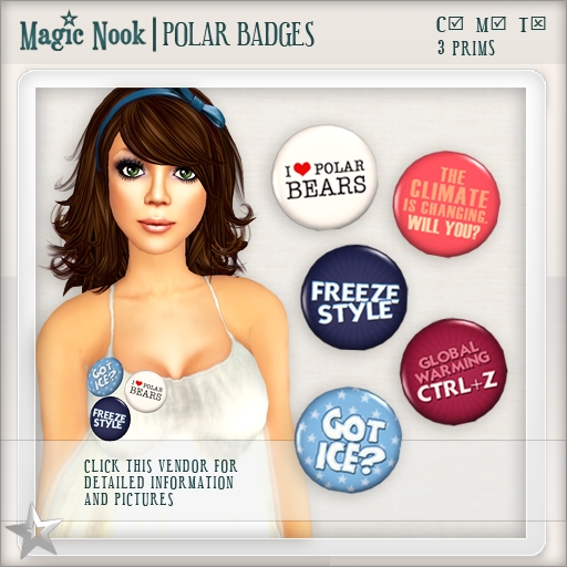 [MAGIC NOOK] Polar Badges