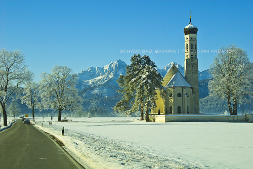 St Coloman Kirche in Schwangau, Bavaria