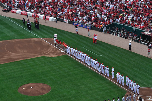 Cincinnati Reds 2010 opening day crews, coaches, and rosters.