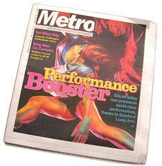 Edition of the Metro which published one of my photos