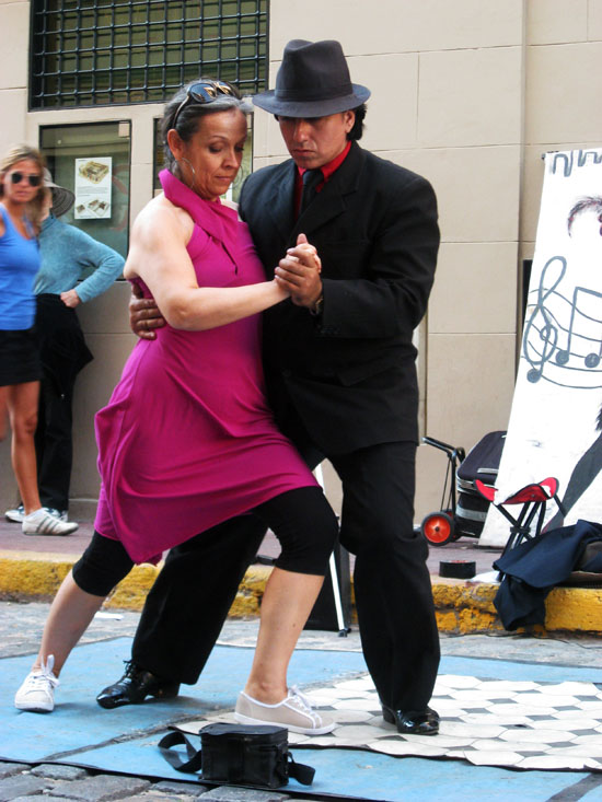 Tango Dancers in San Telmo