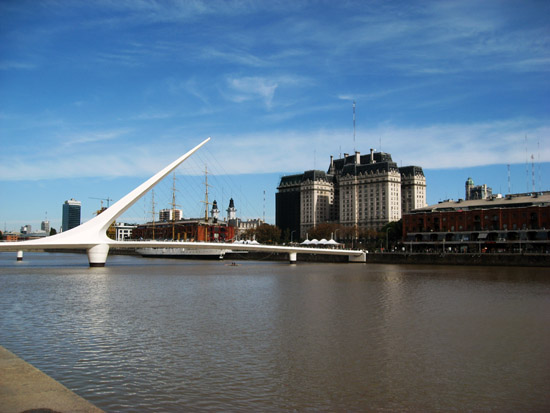 Puente de la Mujer, Puerto Madero, Buenos Aires