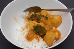 vegie curry from the Gurkhas