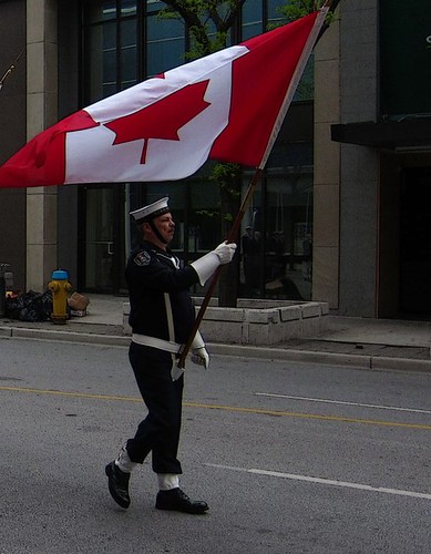 sweet canadian flag windsor naval parade