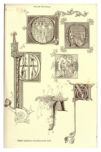 003-Siglo XIV-The hand book of mediaeval alphabets and devices (1856)- Henry Shaw