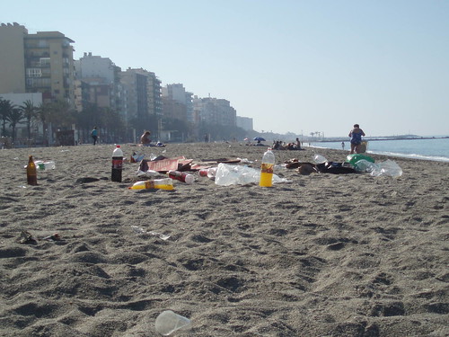 Un domingo cualquiera en las playas de Almeria