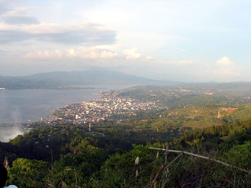 Pemandangan dari Gunung Nona - Ambon