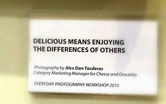 Delicious means...