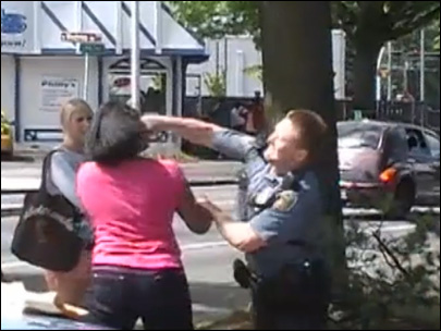 Seattle police punch