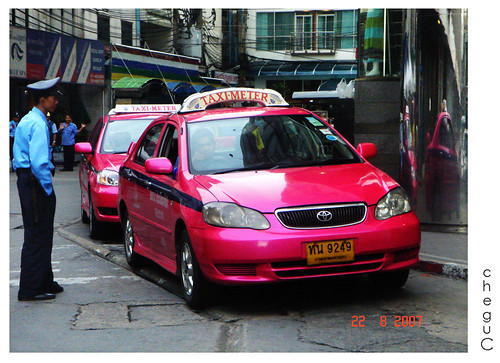 pink cabbie