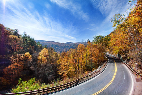 'The Long and Winding Road', United States, New York, Catskill Mountains, Kaaterskil Valley