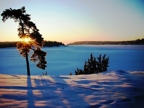 The Magic of extreme cold and snow at Oslo Fjord #1