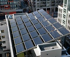 solar panel on Net Zero Building (by: City of Vancouver)