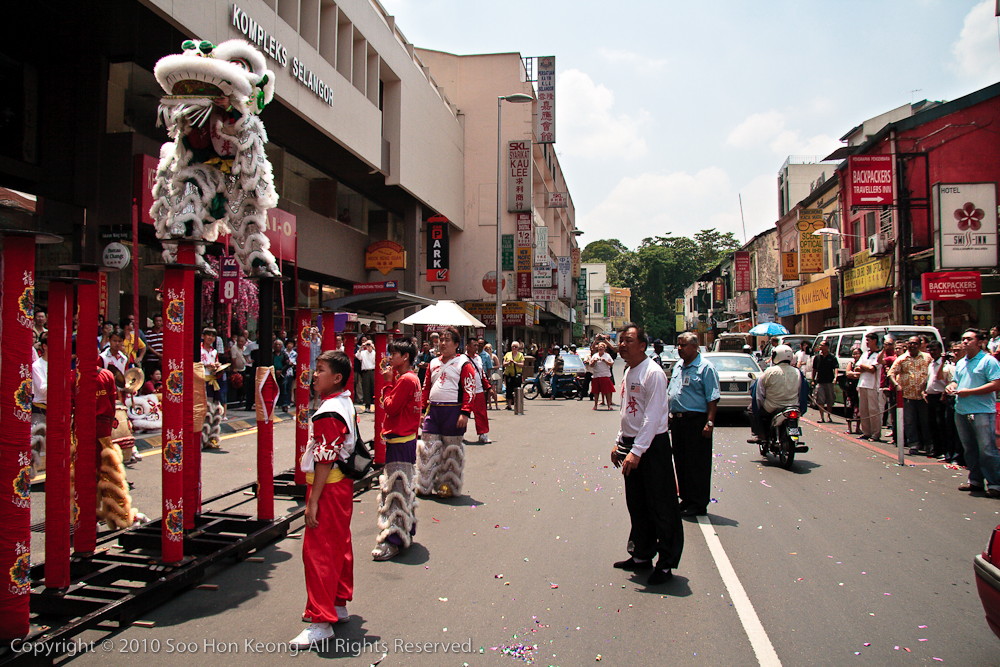 Lion Dance @ Kompleks Selangor, KL, Malaysia