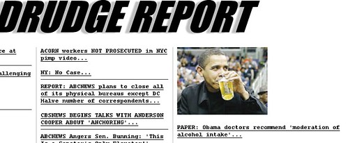 Drudge is a dick