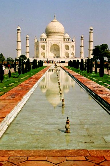 Taj Mahal reflection!