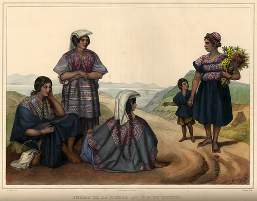 015-Indias de la Sierra al Sureste de Mexico-Voyage pittoresque et archéologique dans la partie la plus intéressante du Mexique1836-Carl Nebel