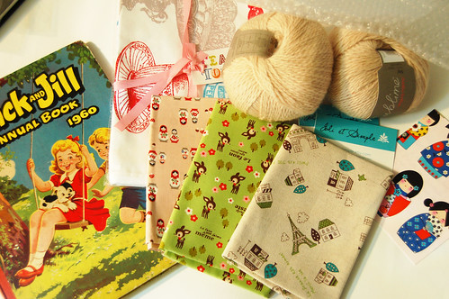 Giveaway gifts I won (Photo by iHanna - Hanna Andersson)