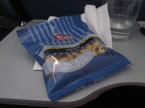cashews on the plane - $4