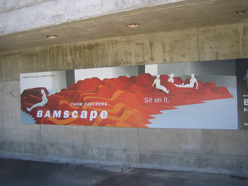 Thom Faulders: BAMscape, 2010; mixed media; 1,500 sq. ft., Berkeley Art Museum