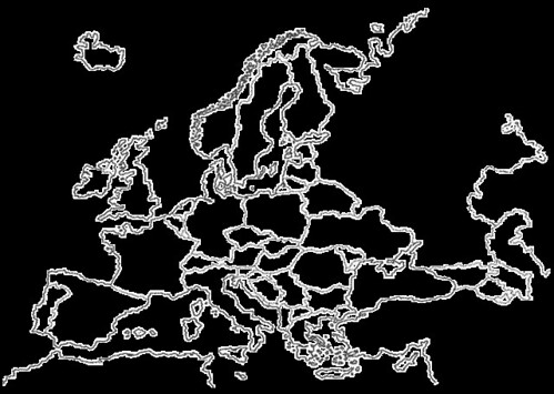 mapa de europa mudo. mapa mudo europa