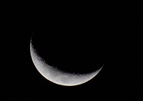 2010-06-16 18-28-19 Waxing Crescent Moon - IMG_8650